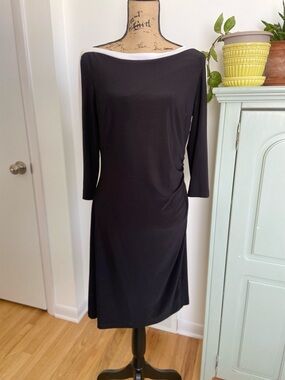 Chaps | Dresses | Chaps Emerald Green Dress | Poshmark